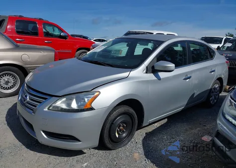 2015 Nissan Sentra Fe+ S/S/Sl/Sr/Sv z USA, uszkodzony, nr VIN 3N1AB7APXFL664310